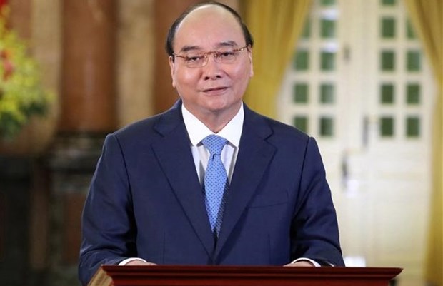 越南国家主席阮春福出席2021年第28届亚太经合组织领导人会议